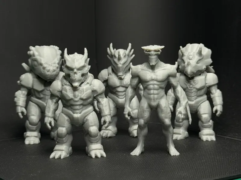 Mini Kaiju Mecha Collection