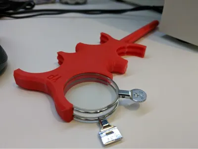 3D Printed Lens Flipper