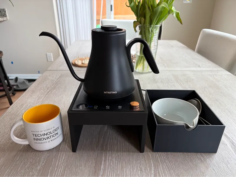 Intasting Kettle Stand with Drawer