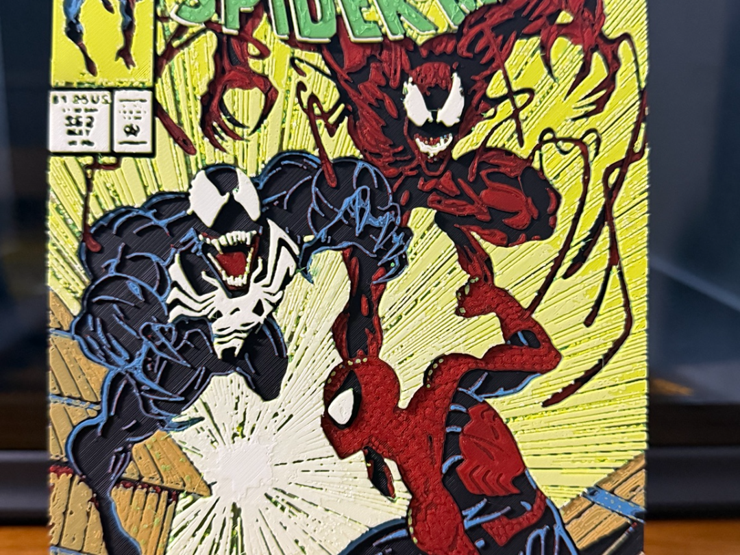 Spider-Man Venom Carnage Comic Cover 
