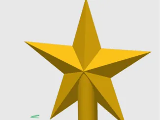 Christmas Tree top star