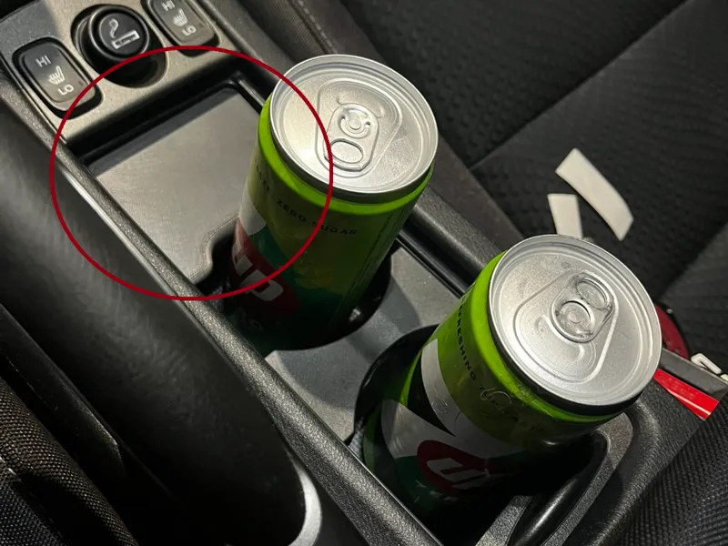 Civic 8G (UFO) cupholder spacer for 250ml cans