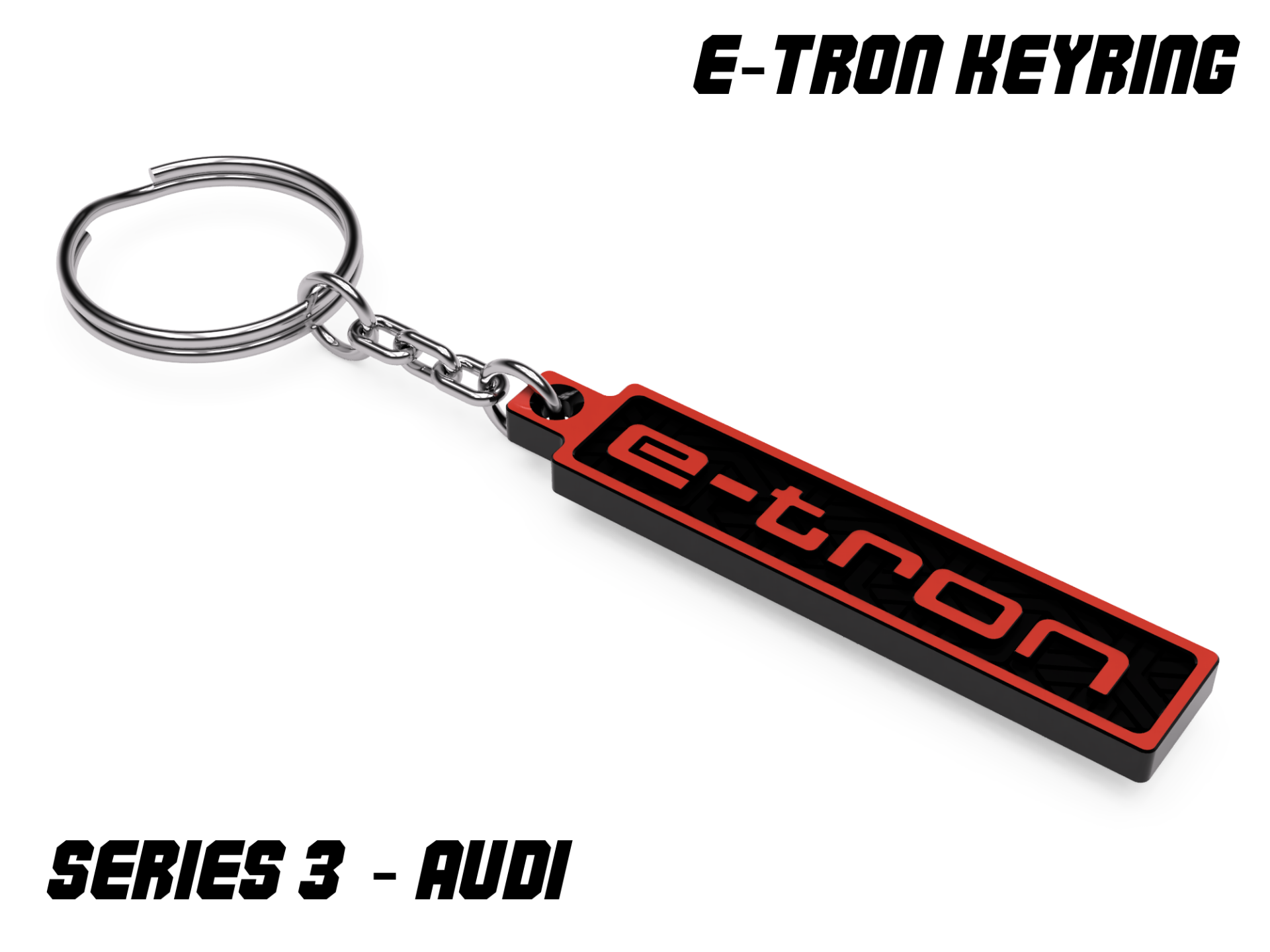 Audi E-tron Keyring
