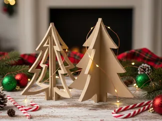 Weihnachtsbaum zum Zusammenstecken
