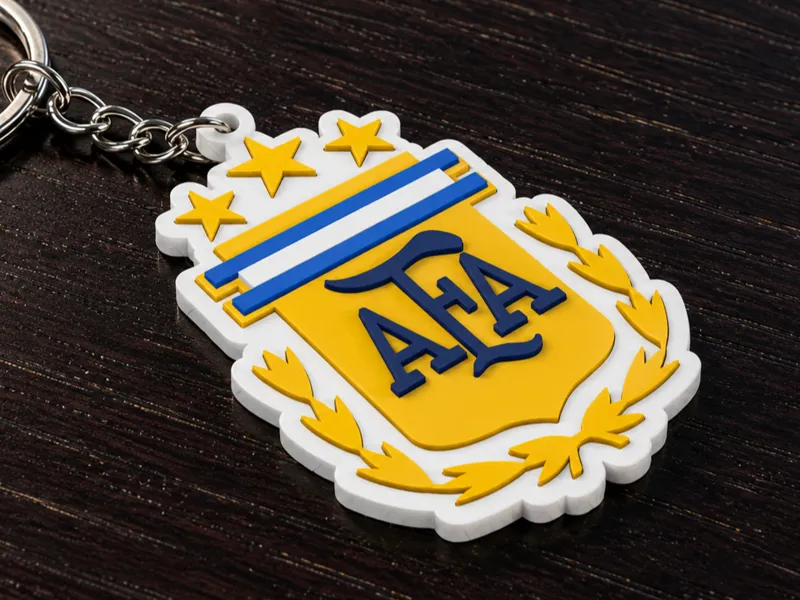 Argentinian Crest Keychain