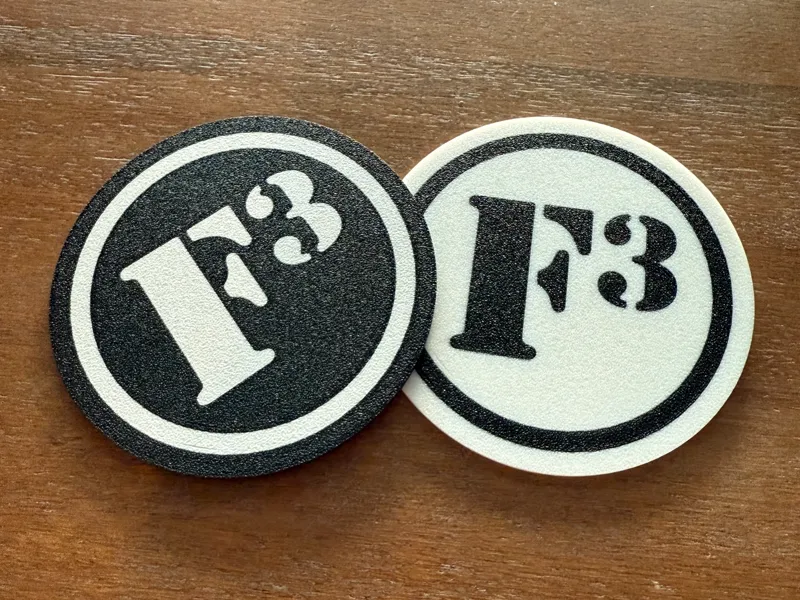 Tonto's F3 Coasters
