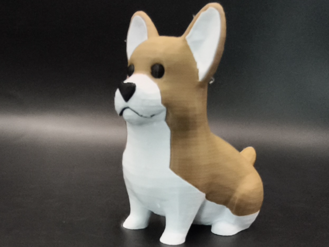 Welsh Corgi figurine 