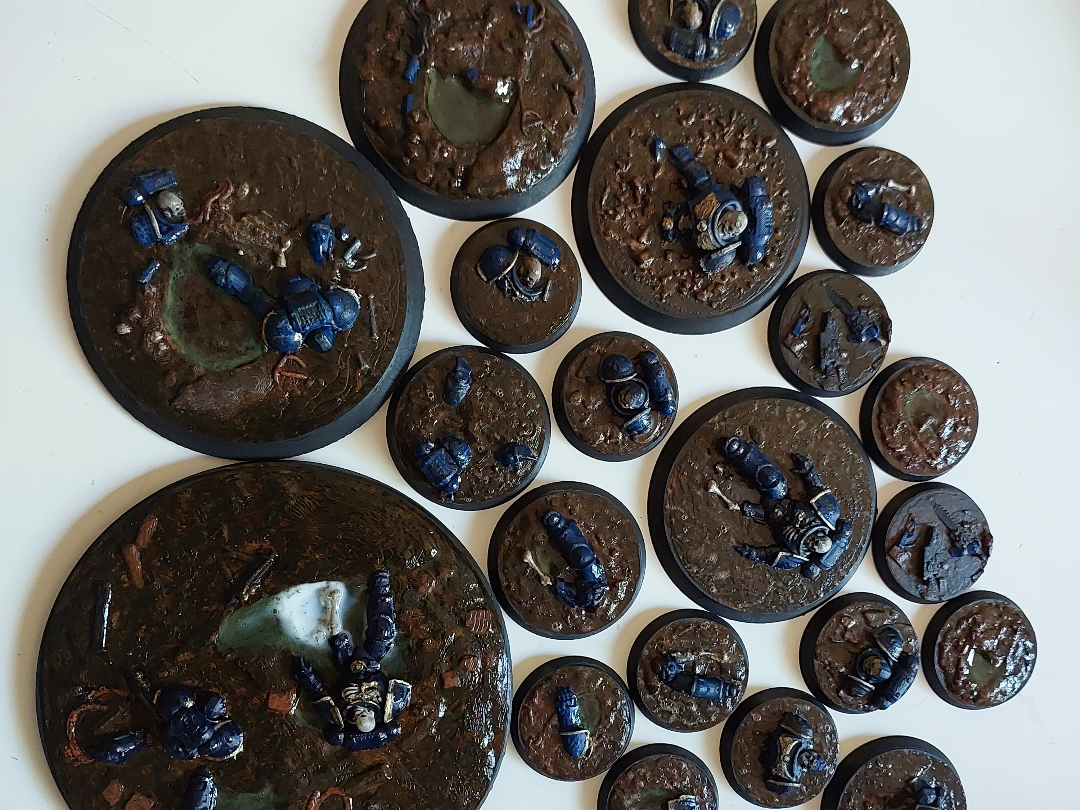 Sci-Fi mini figure bases