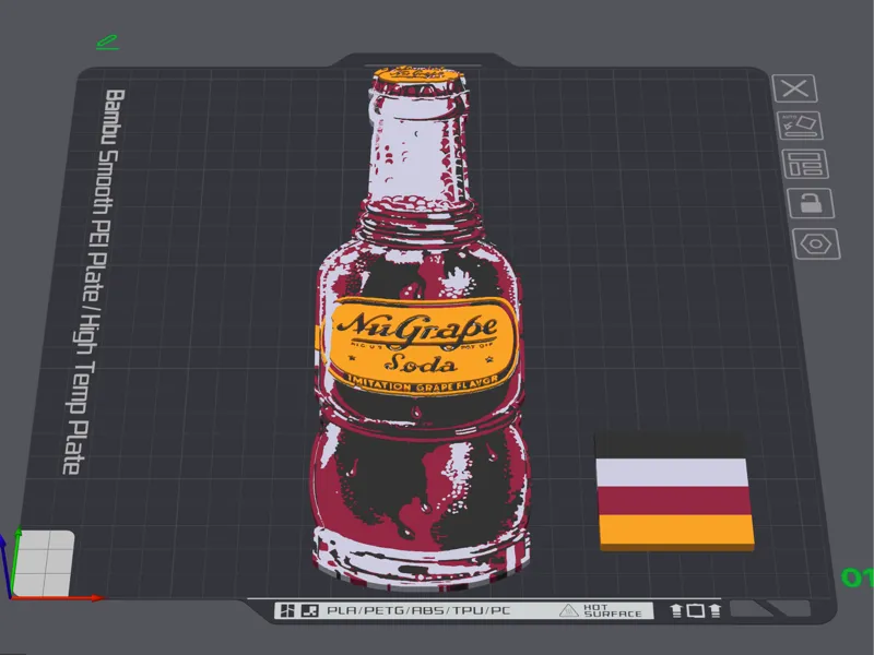 NuGrape Retro Style Soda Sign