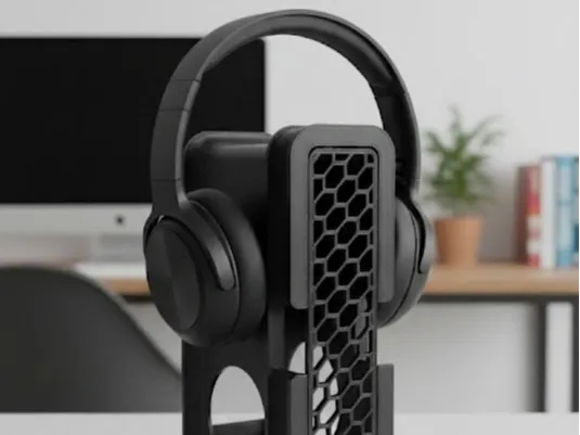 Suporte Modular para Fones de Ouvido