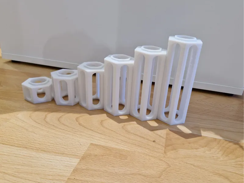 Gravitrax Heightstones with tunnels - more sizes