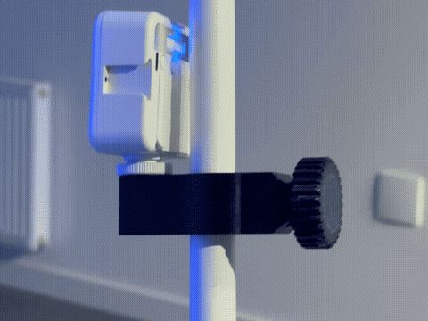 Broom stick photo light stand