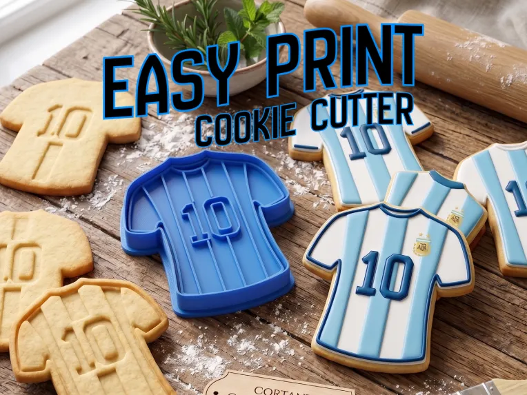 Cookie Cutter Argentina Footbal T-Shirt 