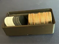 Casier Gridfinity pour tags NFC et pièces de 25 mm — photo 1