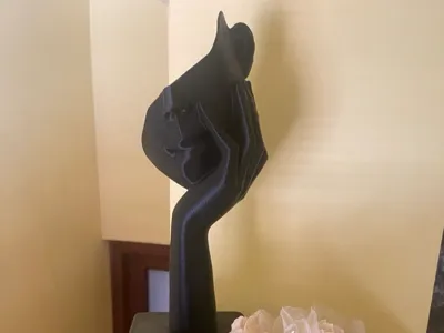 thinking woman sculpture 3