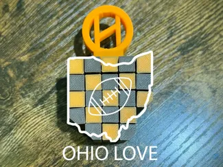 Ohio Love Football Fidget - CLE Edition