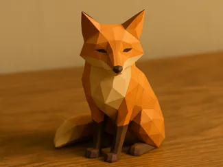 Low-Poly Fox