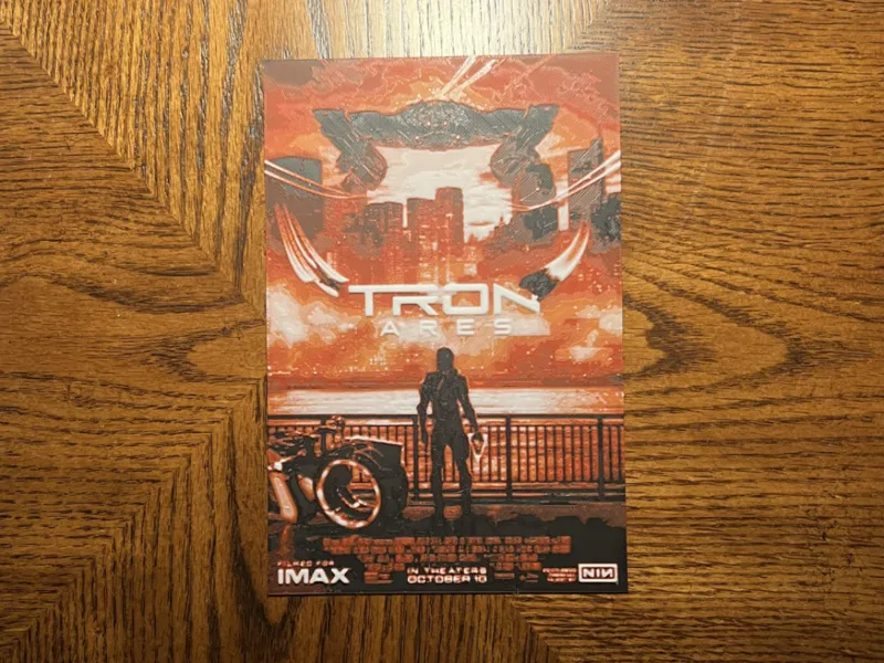 Tron Ares, Movie Poster