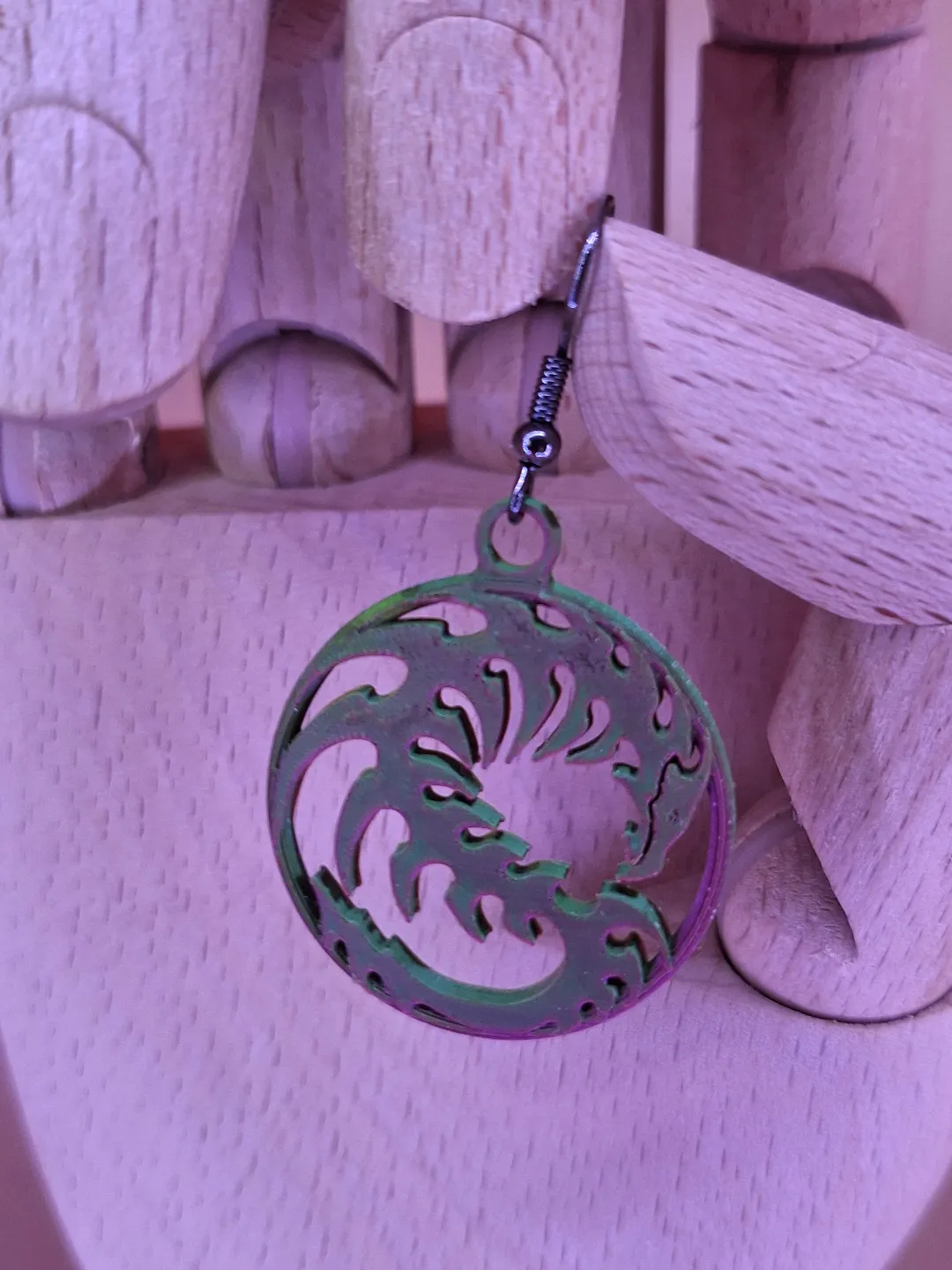 Dragon earrings (8) view 3