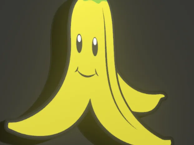 banana lamp