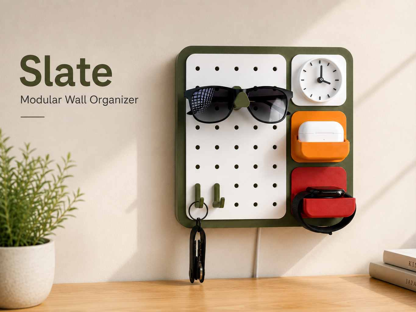 Slate - Modular Wall Organizer System
