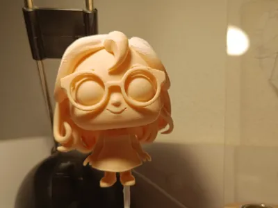 Young girl Funko pop style