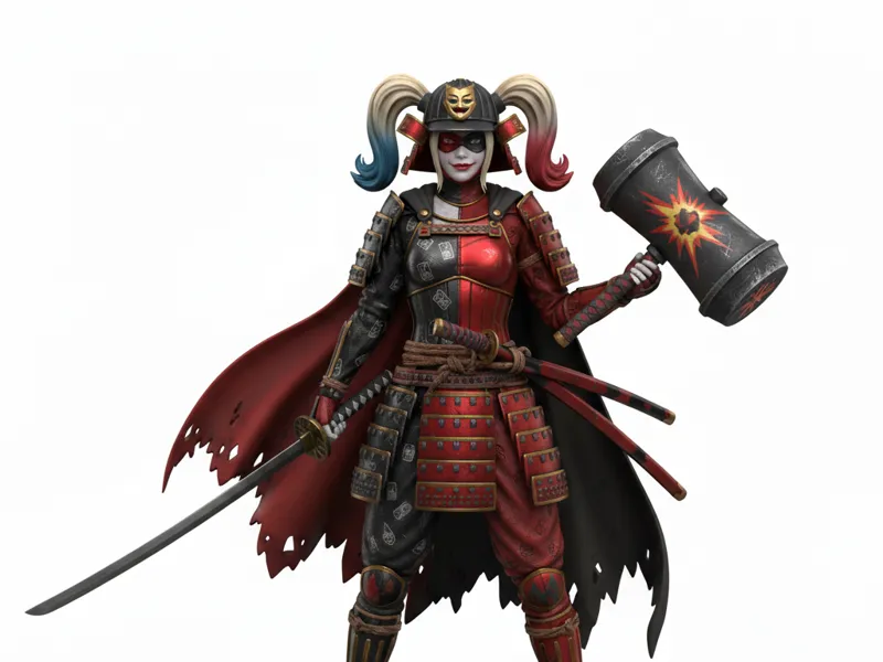 HARLEY QUINN SAMURAI
