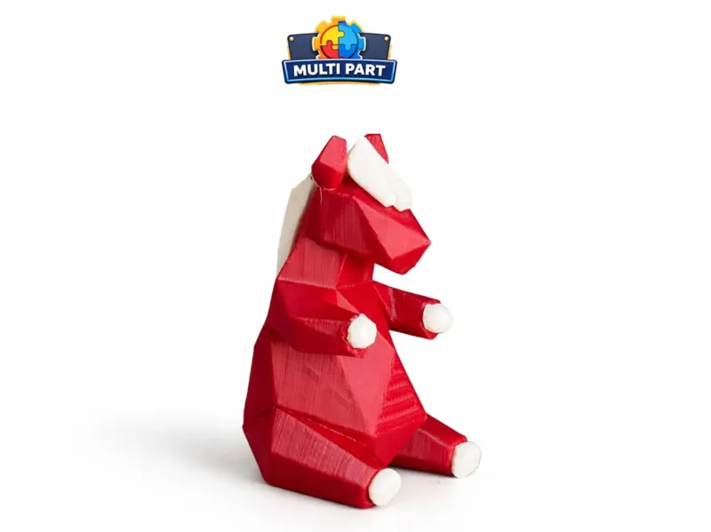 Low Poly Horse – Multi-Part Desk Figurine