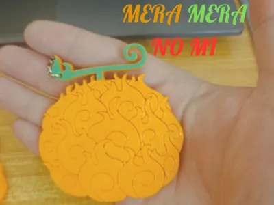 Mera Mera Fruit from the anime One Piece