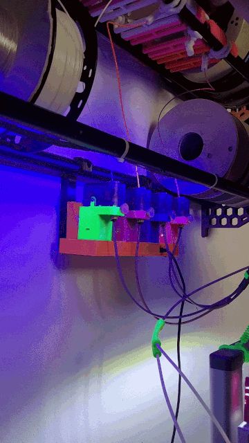 (AMS Lite) Easy Top Shelf filament feeder.
