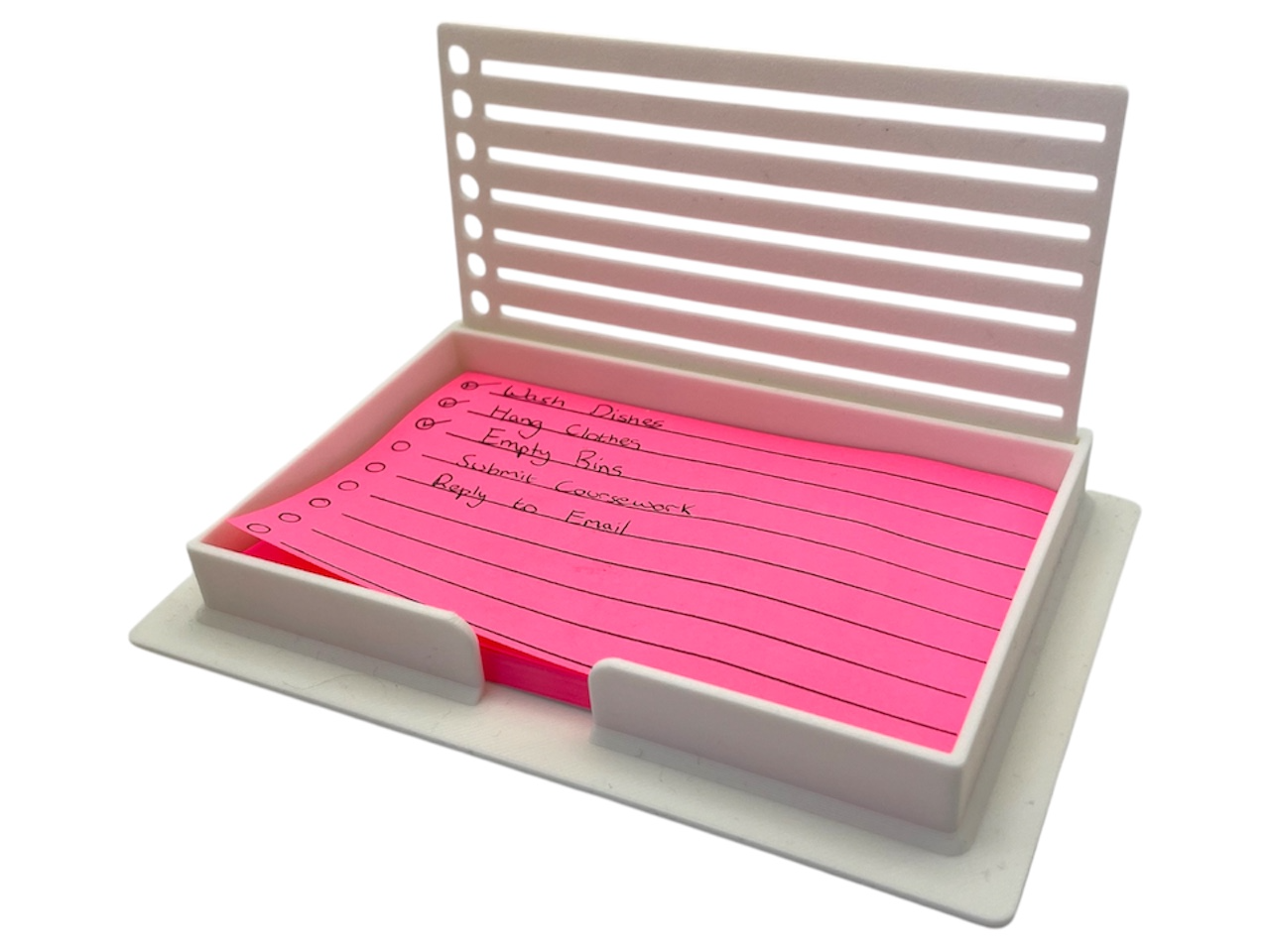 Sticky Note Stencil & Holder Set To-Do List 