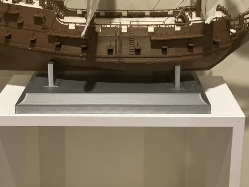 Base for Pirate ship (based on the Black Pearl)