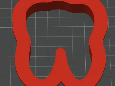 tooth cookie cutter