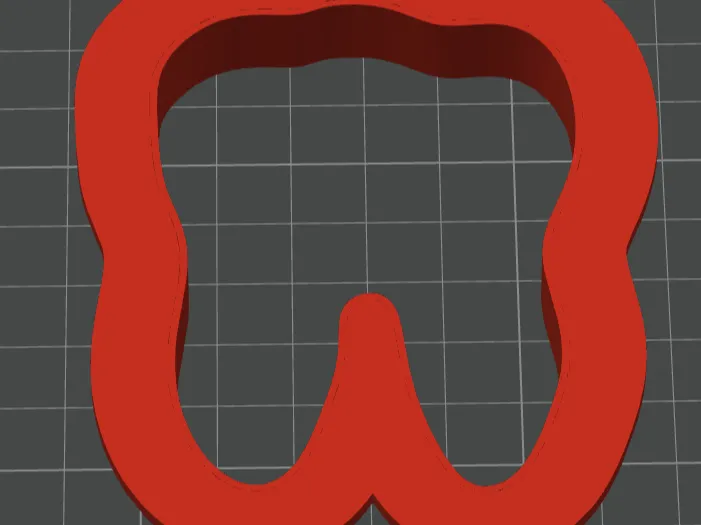 tooth cookie cutter