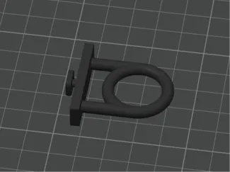 Parkside wall eye mount with large diameter