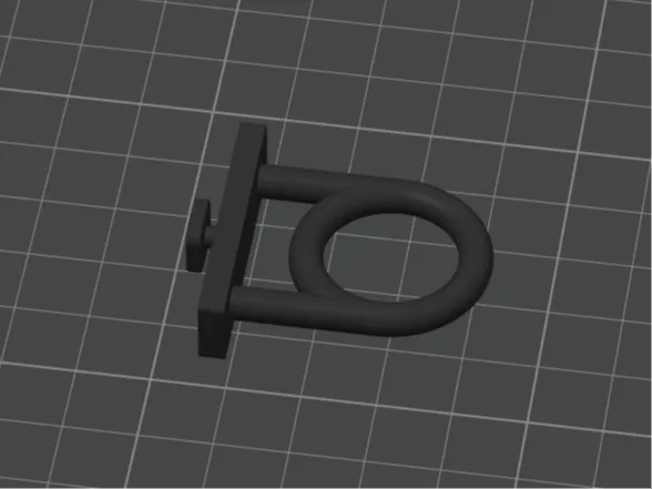 Parkside wall eye mount with large diameter