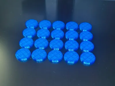 Rubber feet 20x20x3 mm
