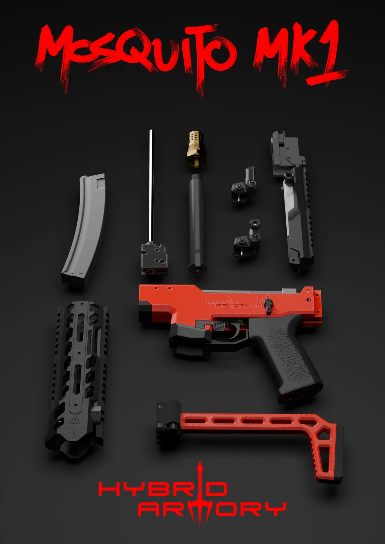 MOSQUITO MK1 Airsoft Kit view 3