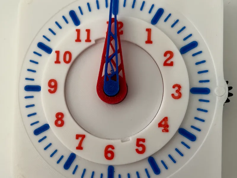 Horloge éducative V2