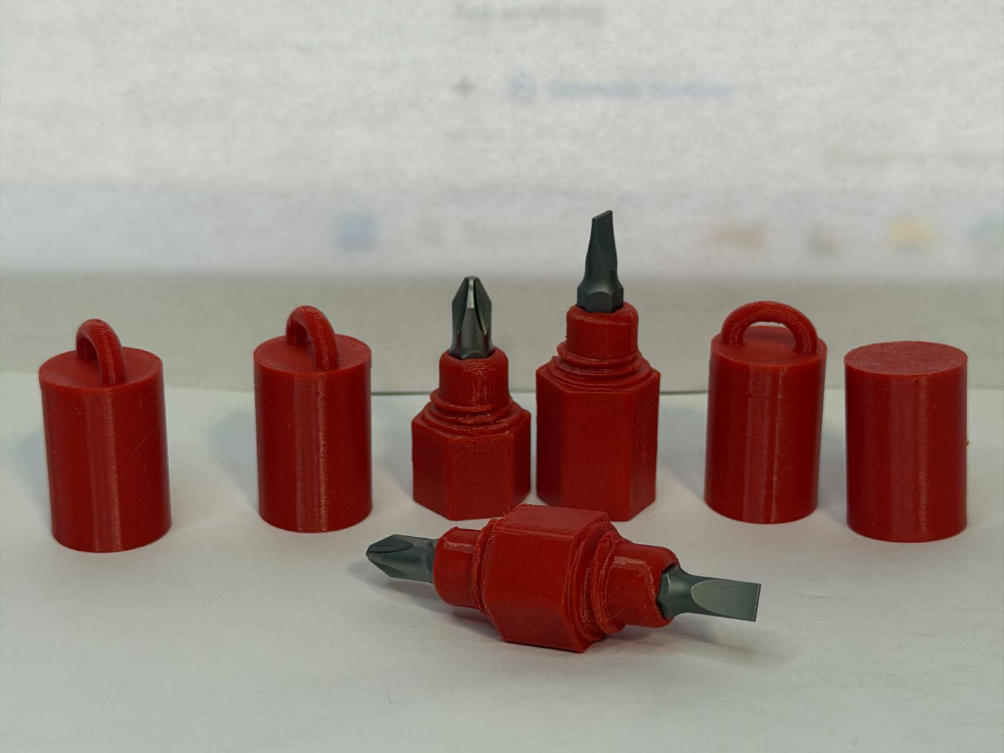 Emergency Keychain Screwdriver