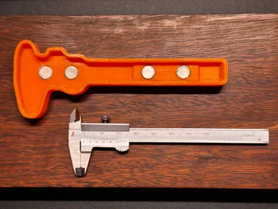 Shinwa 70mm Caliper - Magnetic TPU Case