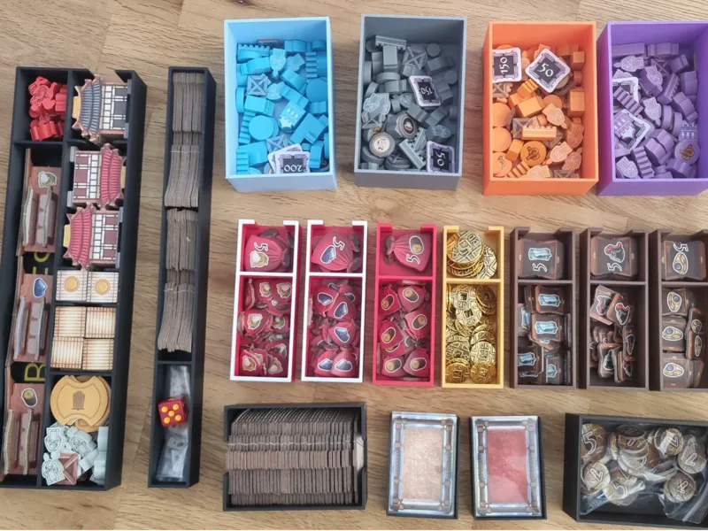 Insert for Tianxia boardgame