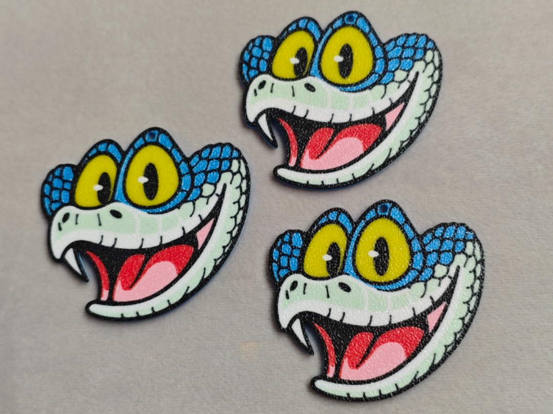 Gary De'Snake - Zootopia inspired keychain