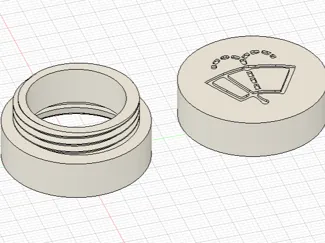 Tappo: washer fluid cap compatible Fiat Panda
