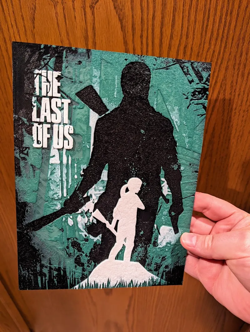 The Last of Us - Poster (HueForge / NO AMS)
