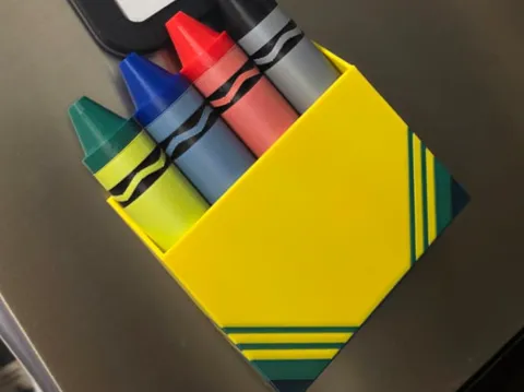 Caja o estuche: Crayon case for the Expo marker cover x4A — referencia de MakerWorld