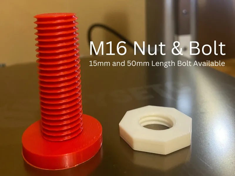 Nut and Bolt Screw Test (M16)