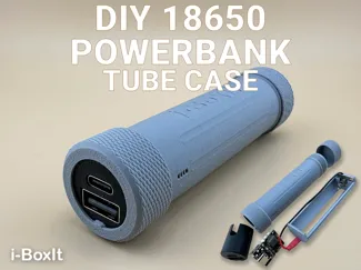 18650 Powerbank Tube Case