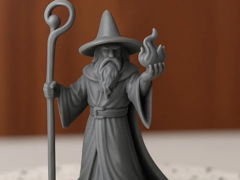 Wizard Tabletop Miniature - D&D