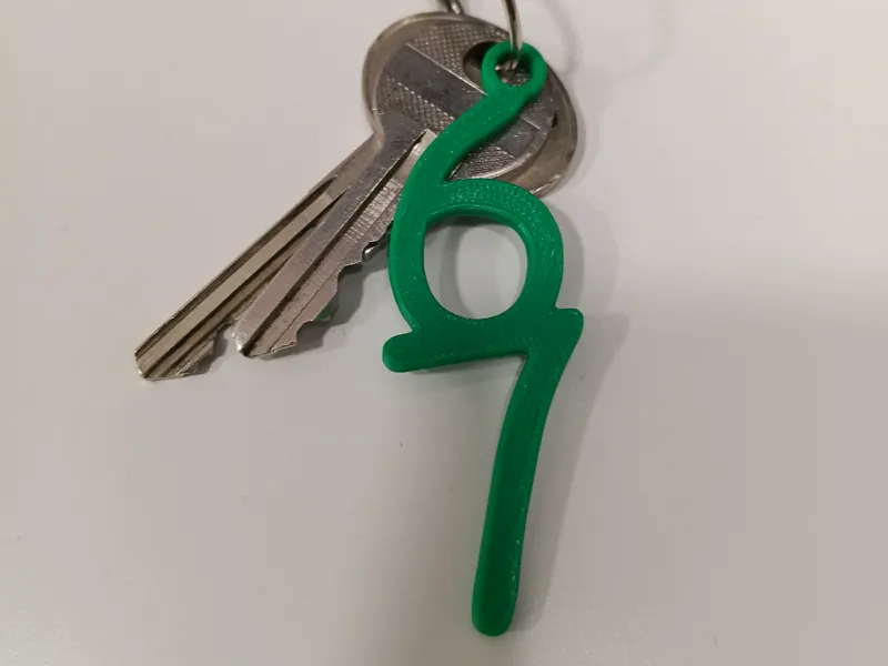 67 keychain